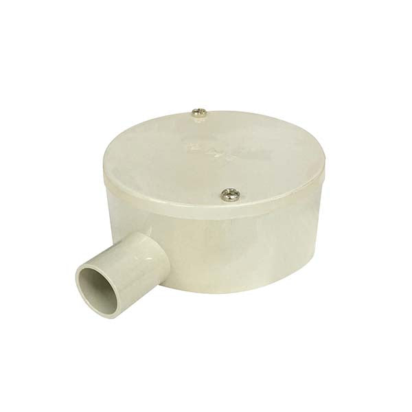 露出用丸形ボックス(14用/1方出)_00-9118_PVM14-1KJ_OHM(オーム電機)